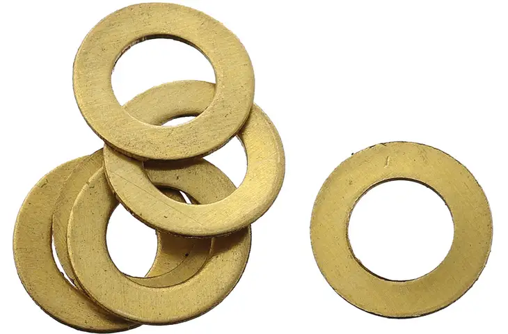 August Engineering Bugout 535 Brass Washers